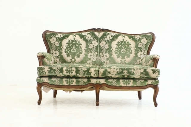 カリモク ドマーニ ルイXVシリーズ「ルイ15」 2人掛けソファ 10万円  