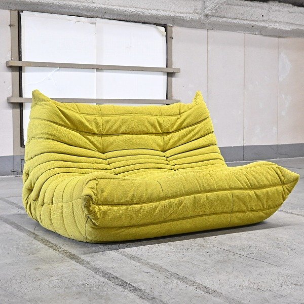 2023/05/25】ligne roset「TOGO/トーゴ」2人掛けソファ - 中古家具の