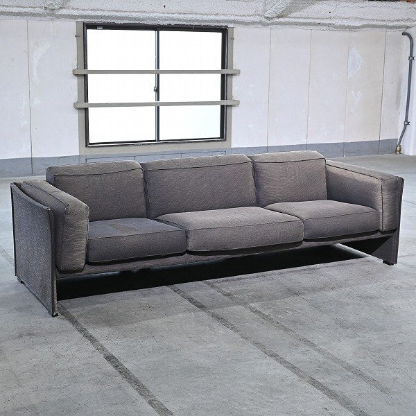 Cassina 「405 DUC」3人掛けソファ B MARIO BELLINI トリプル リビング ホテルの商品写真
