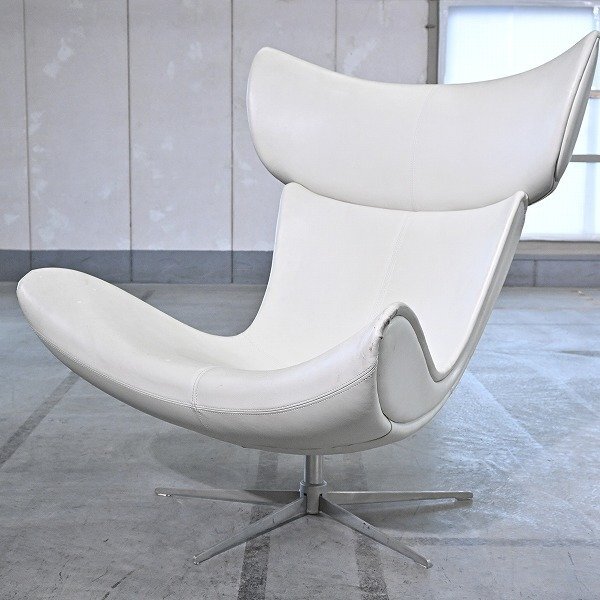 BoConcept 「SQUILLA/スキラ」ラウンジチェア 1人掛けソファ 本革 パーソナル ボーコンセプト ワイドの商品写真