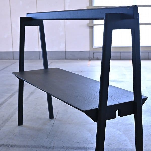 MUKU工房 「Teto stacking shelf/テト スタッキングシェルフ」本棚 ワイド オープンラック 楢材 無垢の商品写真