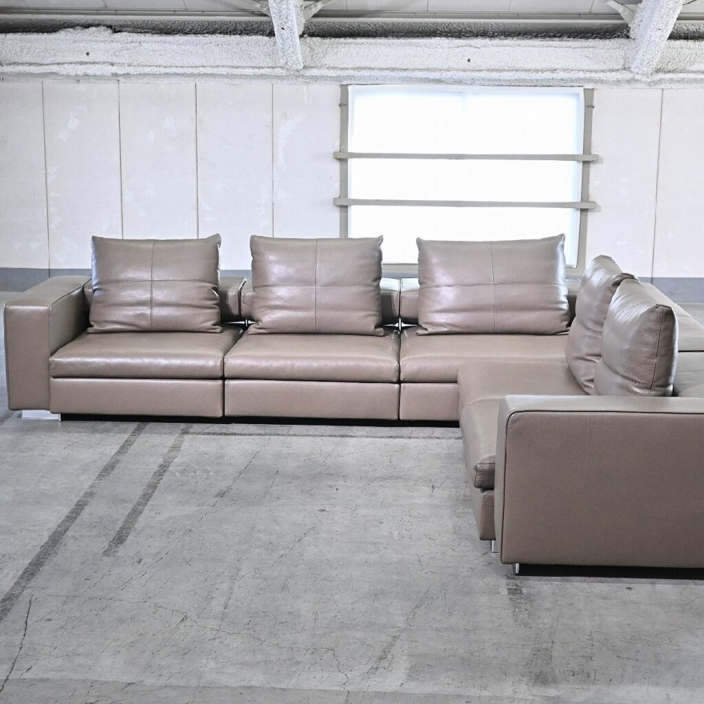 【】 Molteni&C 634万「Turner/ターナー」コーナーソファ