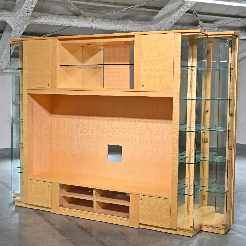 ★ 展示品 IDC大塚家具 松創 「ニューウィーンNO.1」リビングボード シカモア材 テレビ AV 棚の商品写真