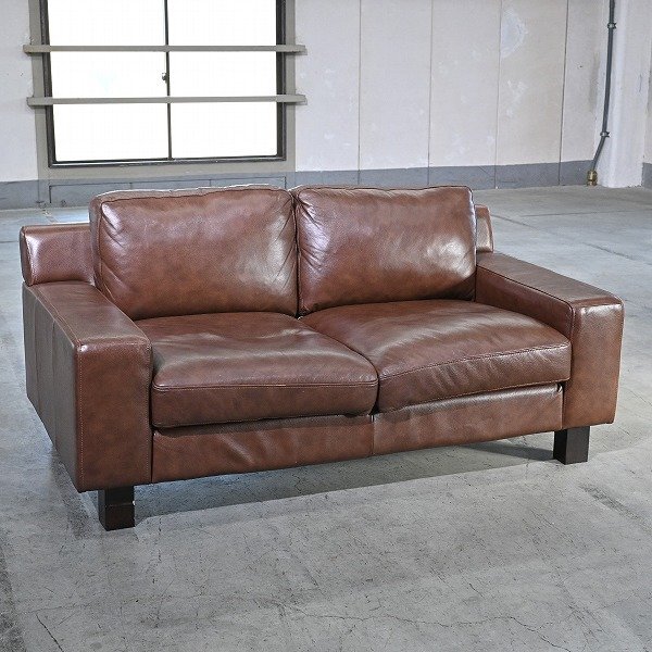 IDEE 「SERIEUX SOFA 160」ソファ 2.5P 本革 2.5シーター リビング ダイニングの商品写真