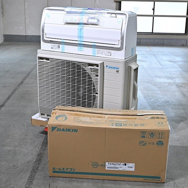 未使用 2025年製 ダイキン 「S636ATAP-W」ルームエアコン 室外機 セット 20畳用 冷房 暖房の商品写真