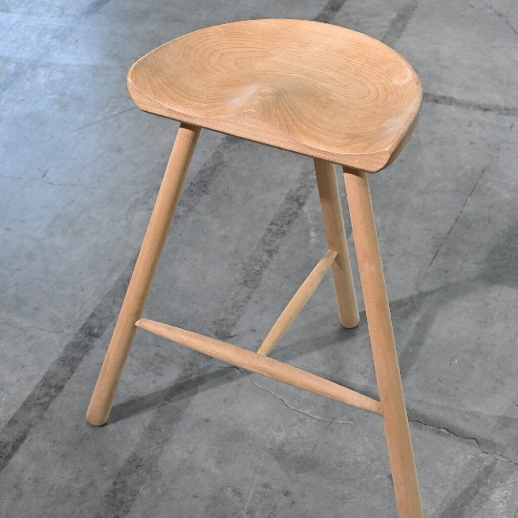 デンマーク製 WERNER「SHOEMAKER CHAIR/シューメーカー No.69」チェア ビーチ 無垢材 椅子 1人掛け リビングの商品写真