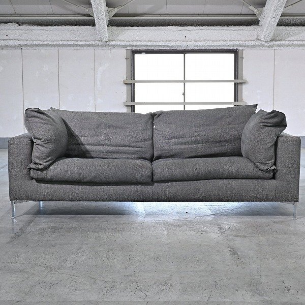 Cassina ixc.「BOX/ボックス」ソファ 二人掛け ピエロ・リッソーニ リビング ダイニング ラウンジ ホテル ロビーの商品写真